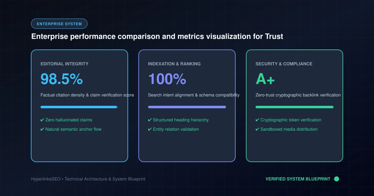 Enterprise performance comparison and metrics visualization for Trust us for exceptional pool care, wher